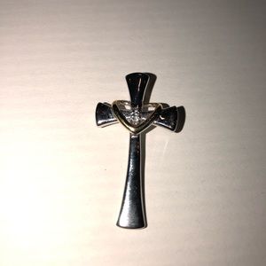 Stainless steel cross pendant